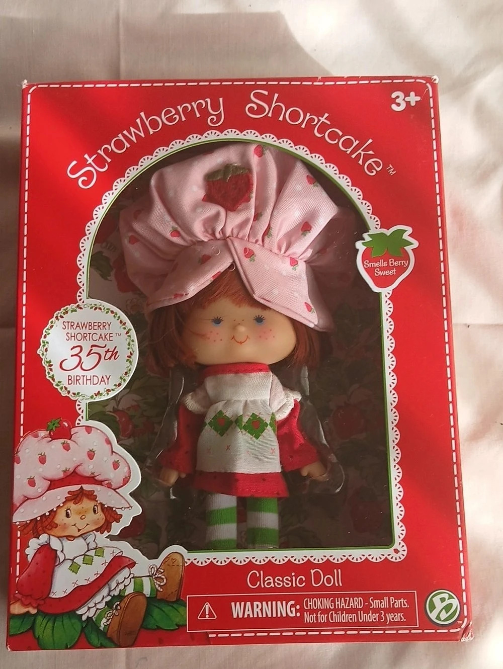 Strawberry Shortcake Classic Doll in Red & Pink NWT